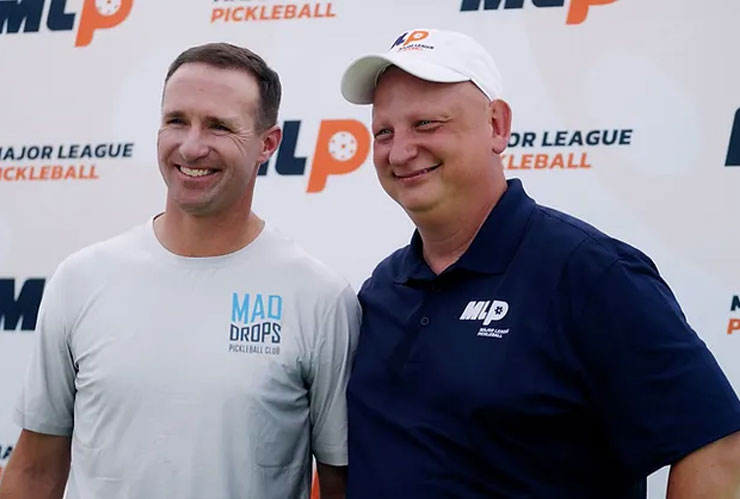 Super Bowl Champ Drew Brees Becomes Major League Pickleball Team Owner