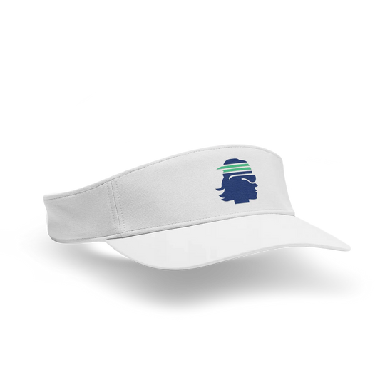 Mad Drops White Visor