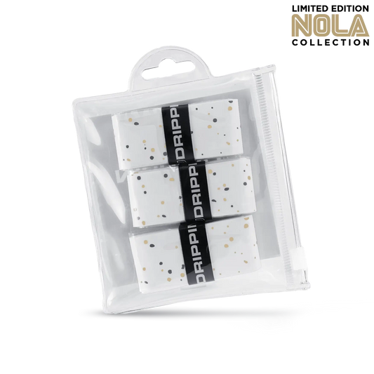 Limited Edition White NOLA Mad Drops X UDrippin Custom Grips